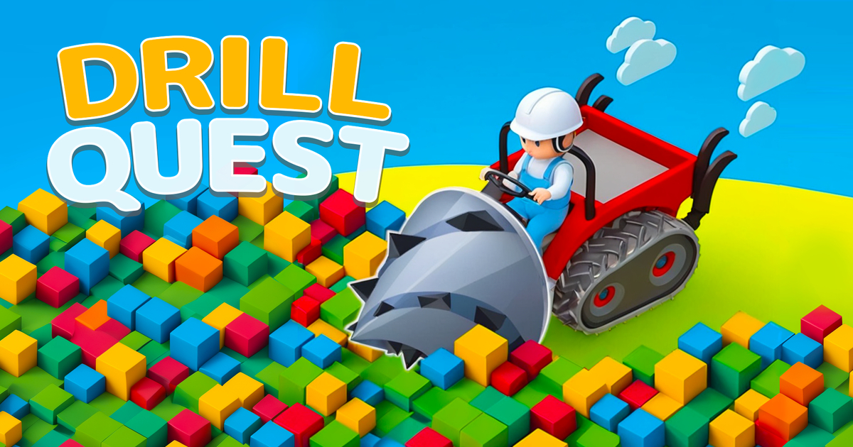 Drill Quest - Crush Blocks, Upgrade Your Drill, and Build Your City